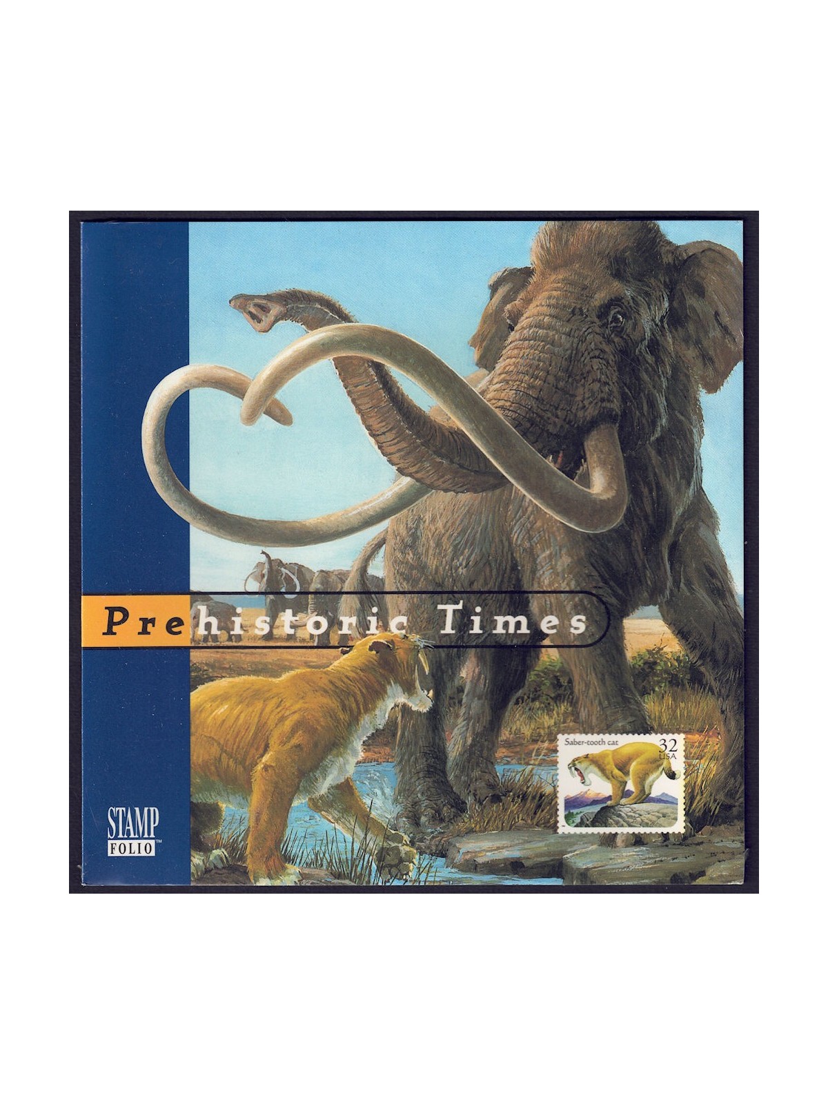 USA 1996 StampFolio (Prehistoric Times)