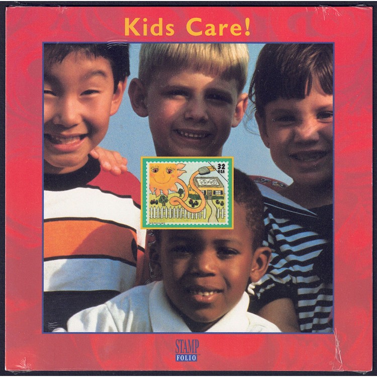 USA 1995 StampFolio (Kids Care)