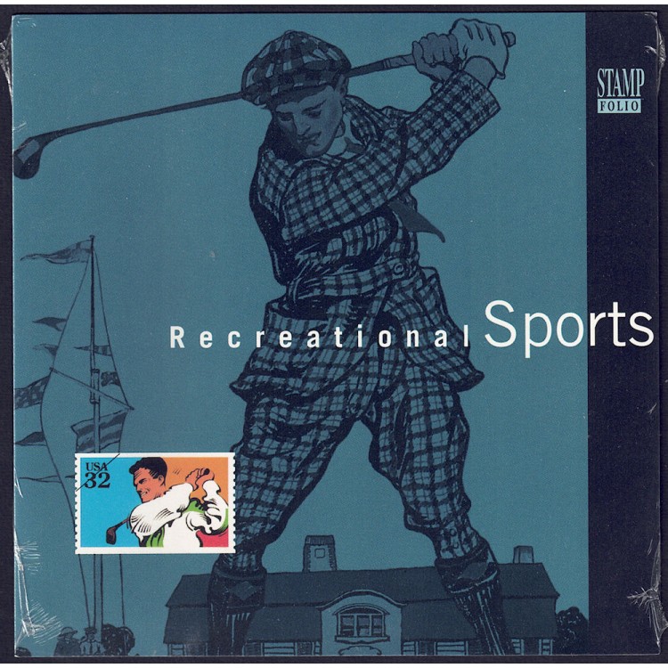 USA 1995 StampFolio (Recreational Sports)