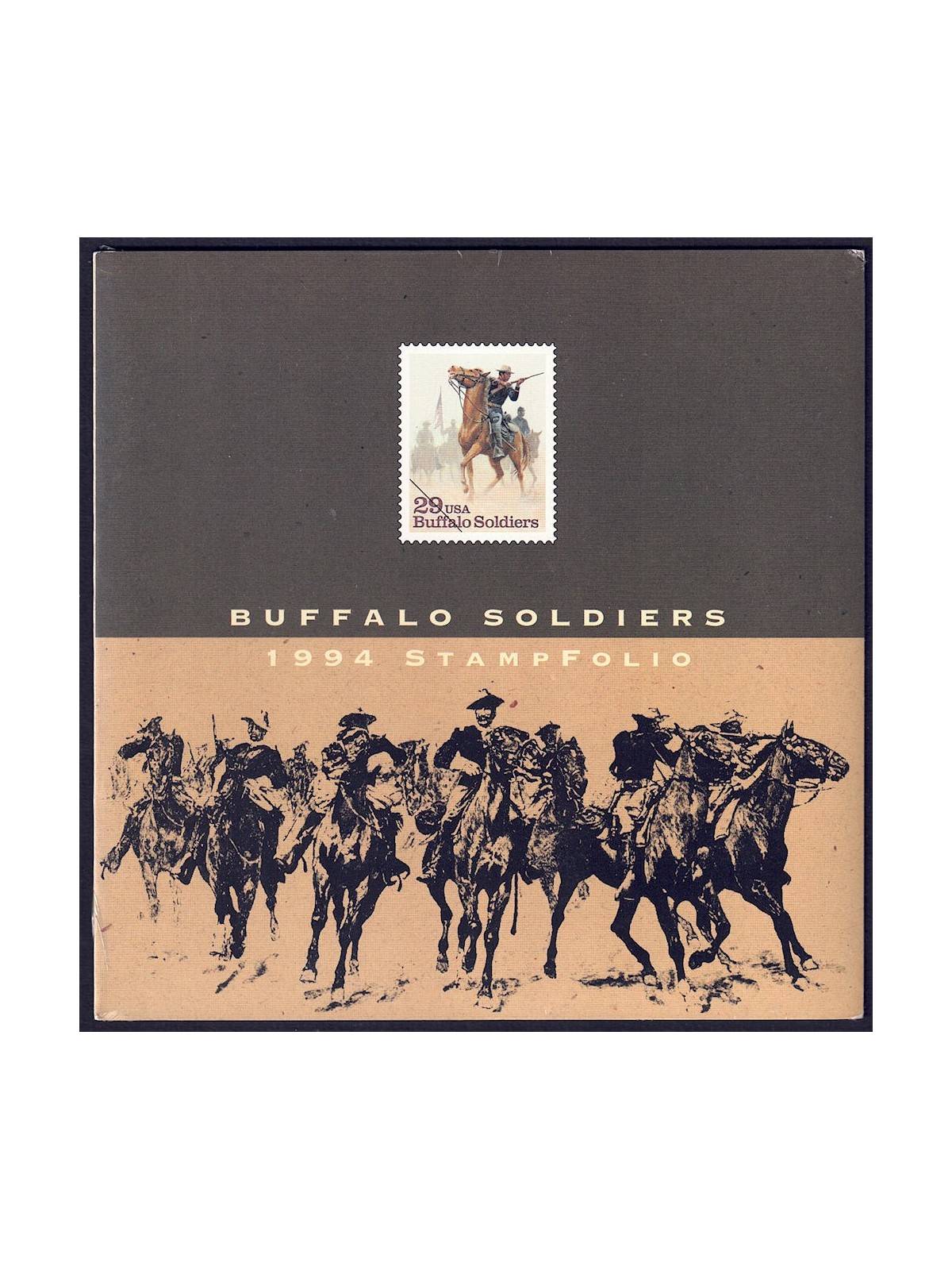USA 1994 StampFolio (Buffalo Soldiers)