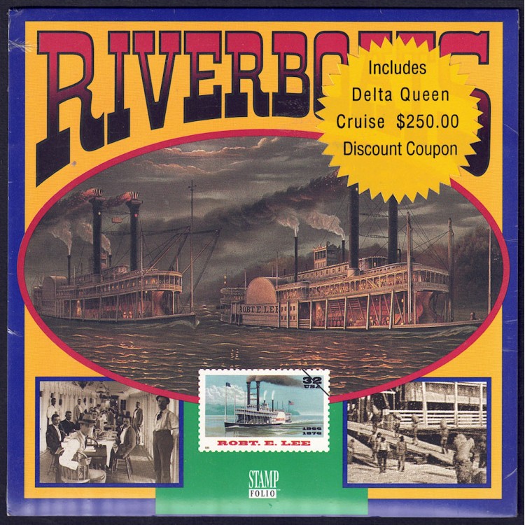 USA 1996 StampFolio (Riverboats)