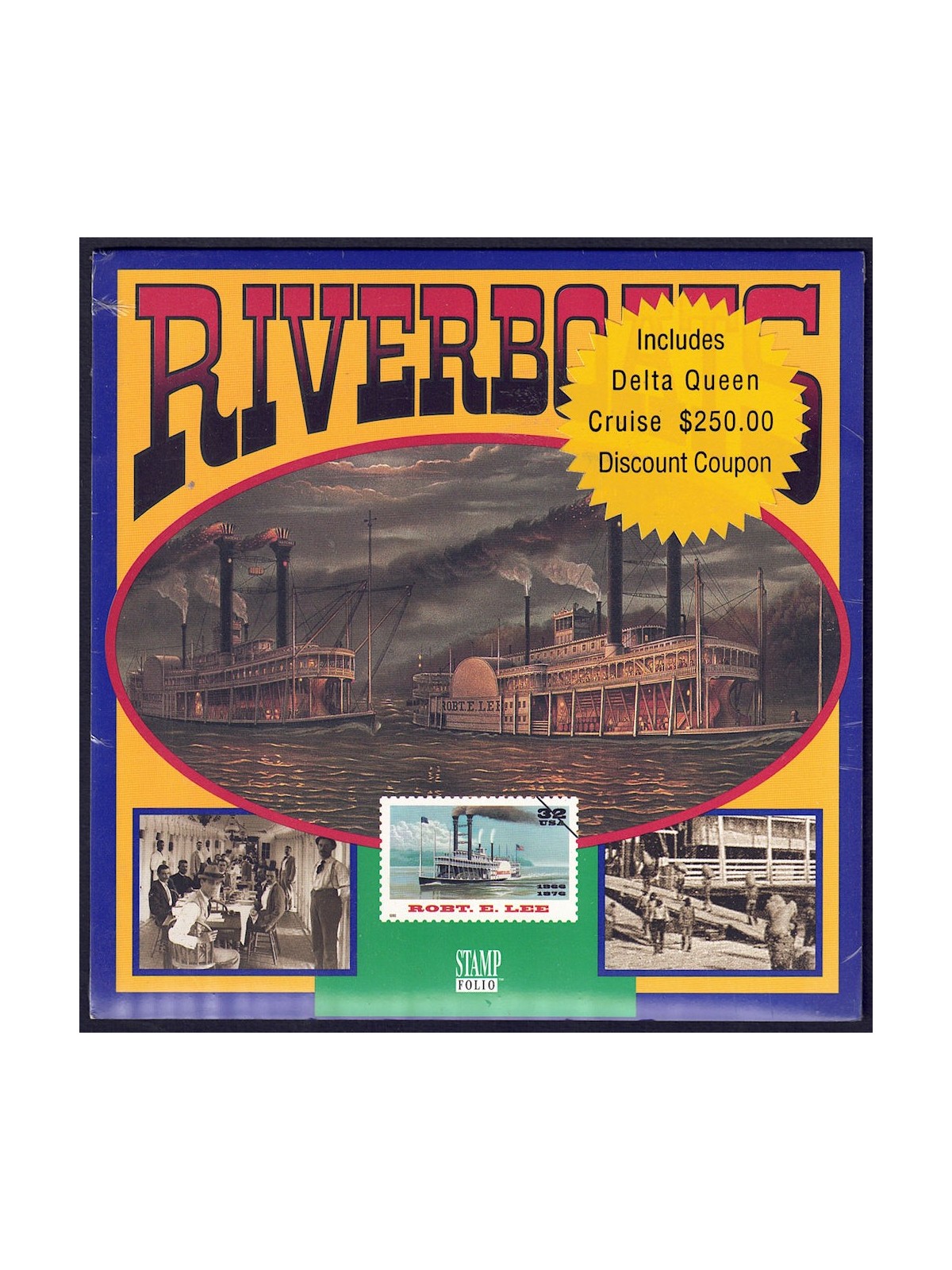 USA 1996 StampFolio (Riverboats)