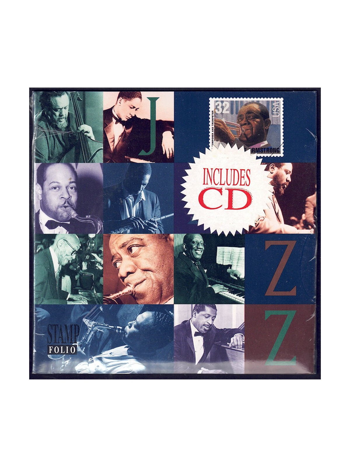 USA 1995 StampFolio (Warner Jams - Jazz)