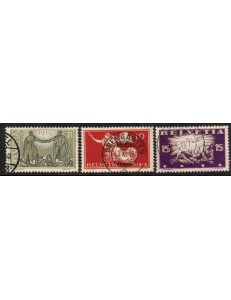 SWITZERLAND 1919 Commemoration of Peace 3v used