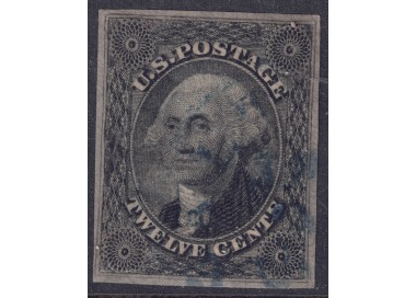 USA 1851 George Washington (12c nero) us