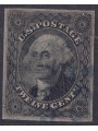 USA 1851 George Washington (12c black) us