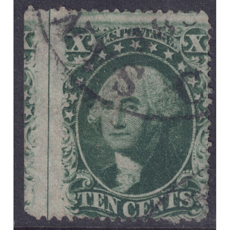 USA 1859 George Washington (10c green) us