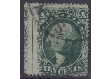 USA 1859 George Washington (10c verde) us