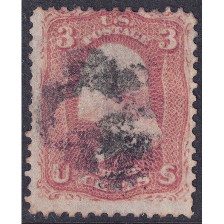 USA 1861 George Washington (3c pink) us