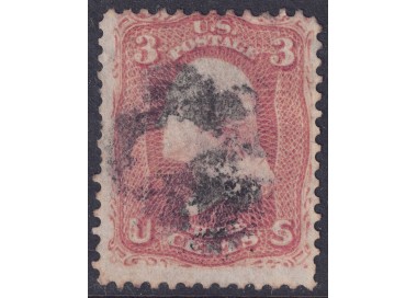 USA 1861 George Washington (3c rosa) us