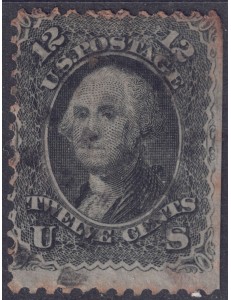 USA 1861 George Washington (12c black) us