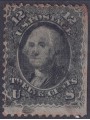 USA 1861 George Washington (12c black) us