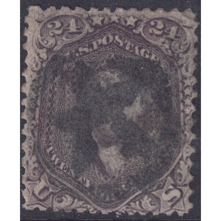USA 1862 George Washington (24c lilac red) us