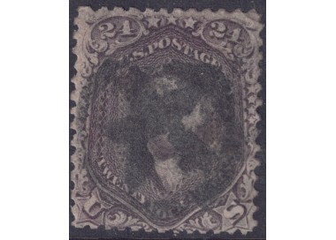 USA 1862 George Washington (24c lilac red) us