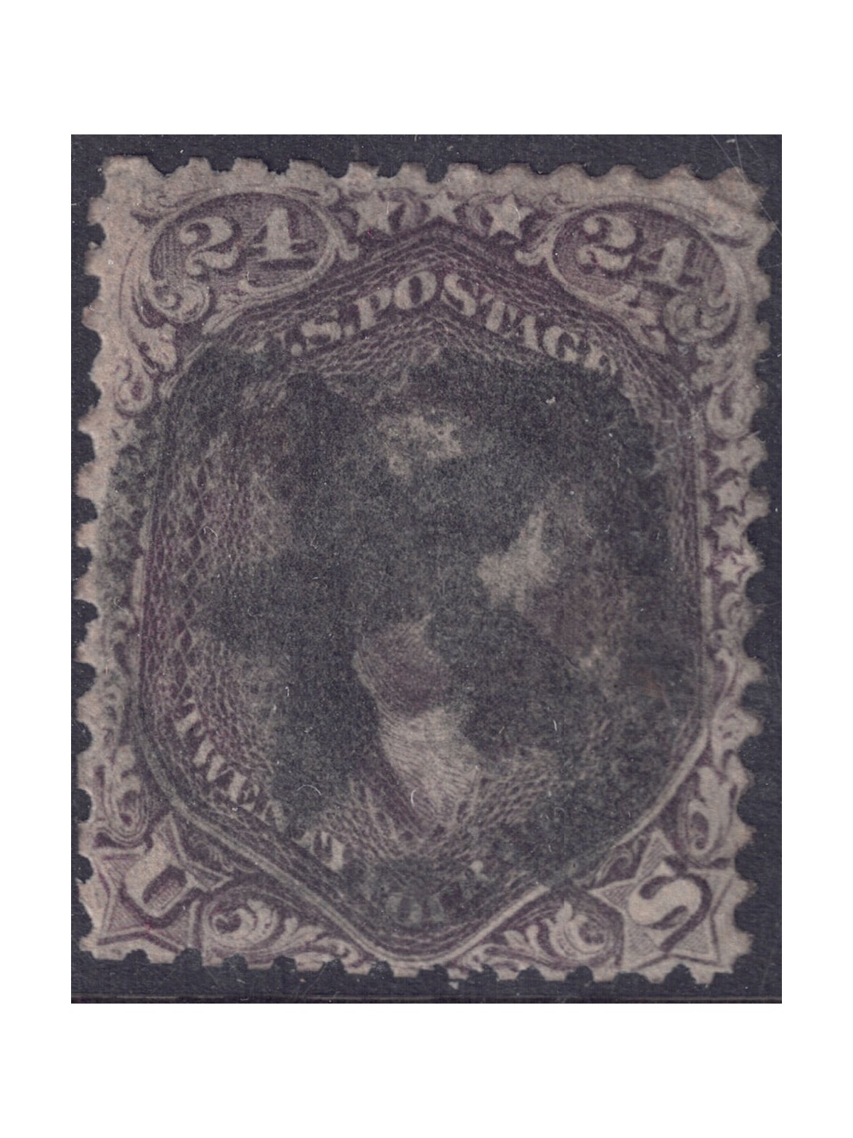 USA 1862 George Washington (24c lilac red) us