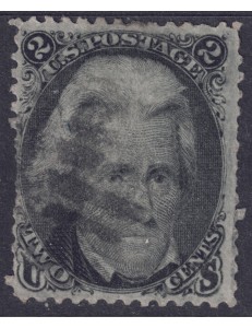 USA 1863 Andrew Jackson (2c black) us