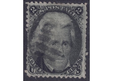 USA 1863 Andrew Jackson (2c black) us