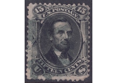 USA 1866 Abraham Lincoln (15c black) us
