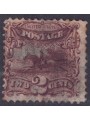 USA 1869 Pony Express (2c brown) us