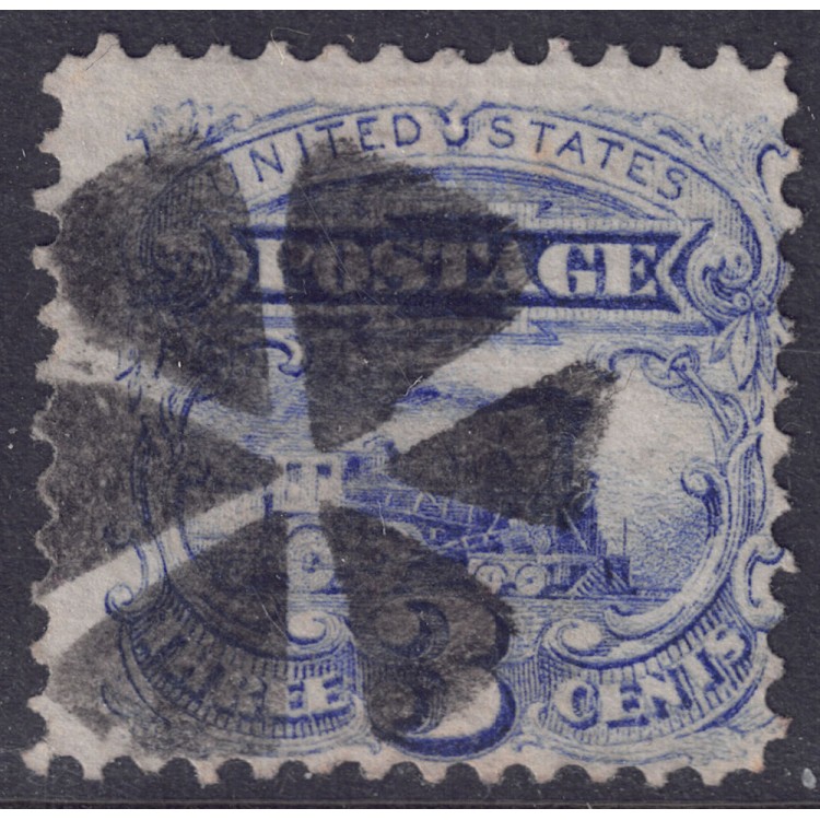USA 1869 Locomotive (3c overseas) us
