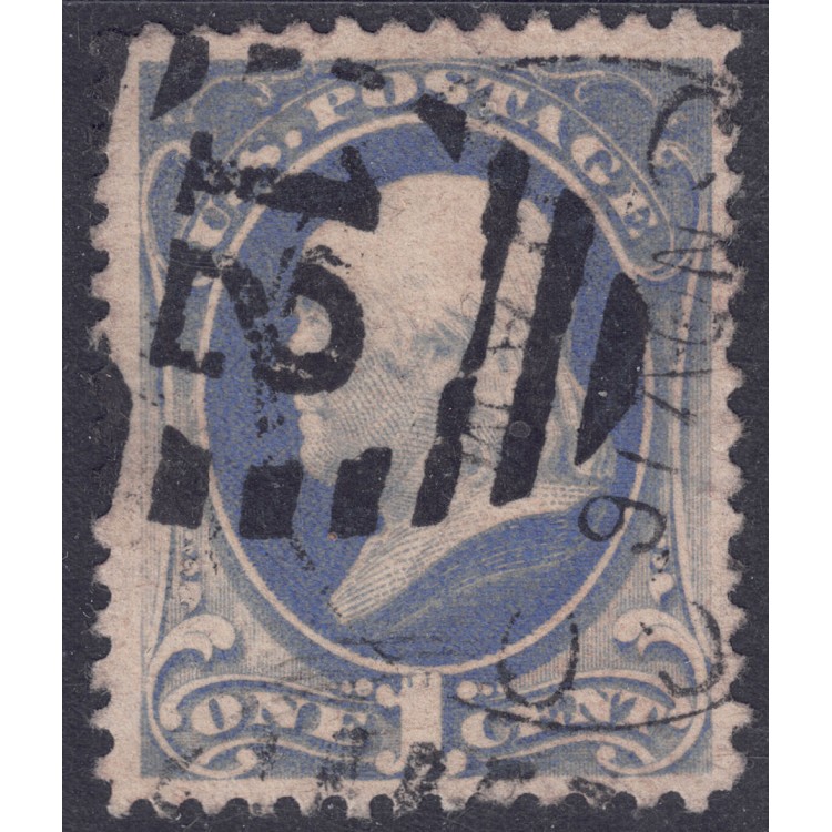 USA 1870 Benjamin Franklin (1c overseas) us