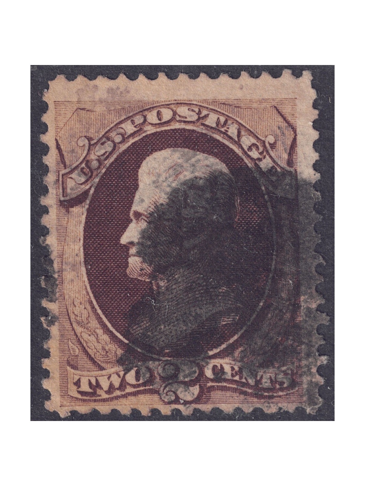 USA 1870 Andrew Jackson (2c red brown) us