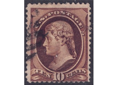 USA 1870 Thomas Jefferson (10c bruno) us