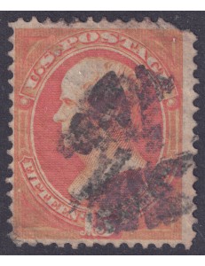 USA 1870 Daniel Webster (15c arancio) us