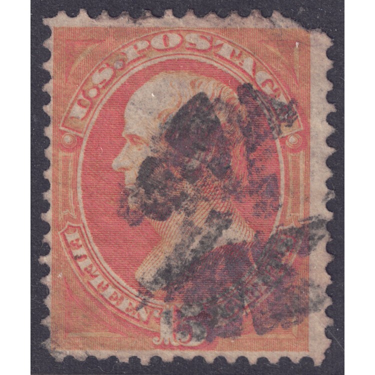USA 1870 Daniel Webster (15c arancio) us