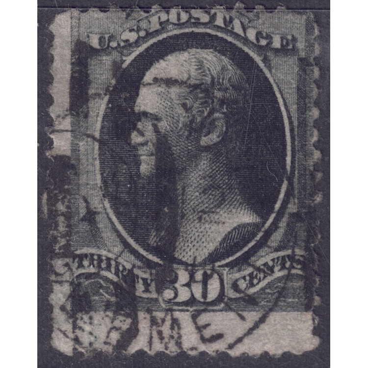 USA 1870 Alexander Hamilton (30c nero) us