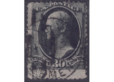USA 1870 Alexander Hamilton (30c black) us