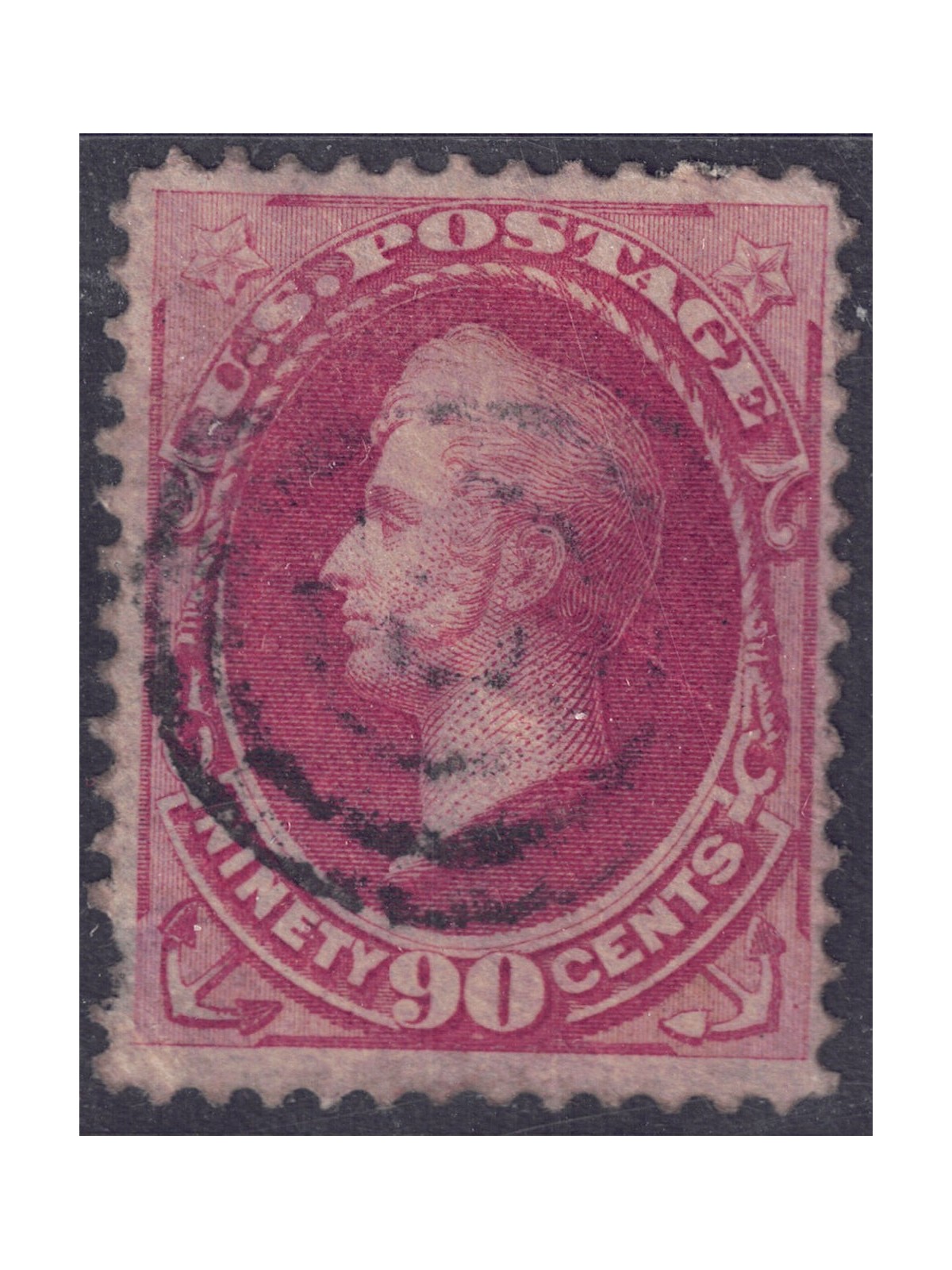 USA 1870 Oliver Hazard Perry (90c carmine) us
