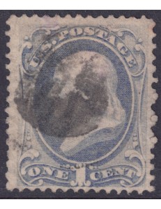 USA 1873 Benjamin Franklin (1c overseas) us