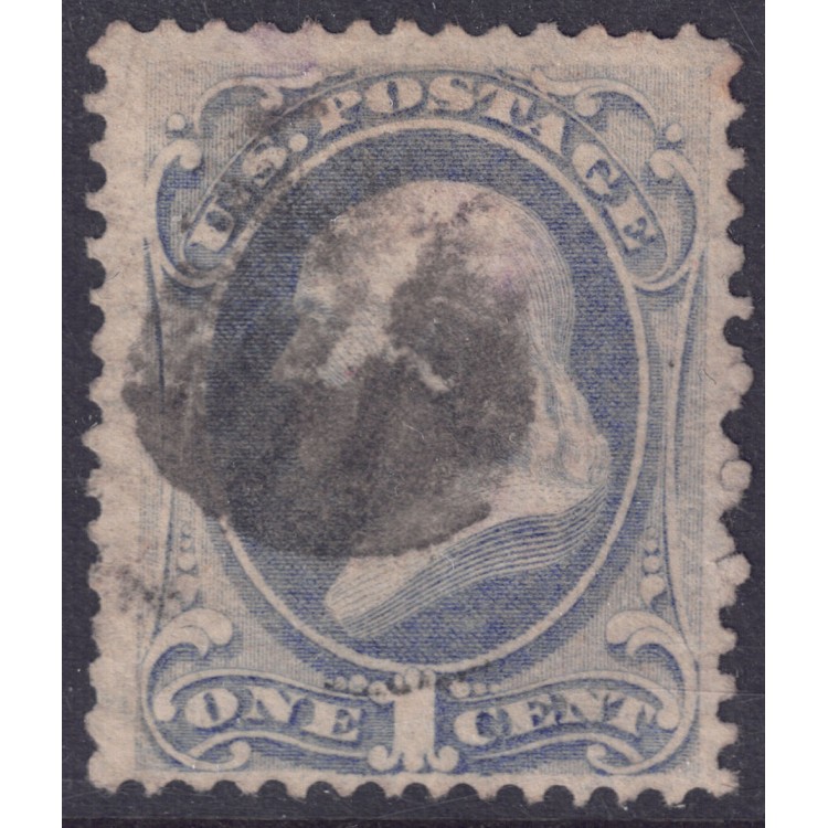 USA 1873 Benjamin Franklin (1c overseas) us