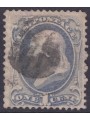 USA 1873 Benjamin Franklin (1c oltremare) us