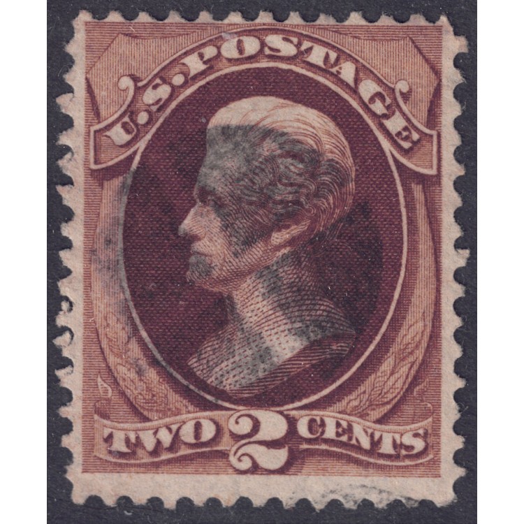 USA 1873 Andrew Jackson (2c bruno rosso) us
