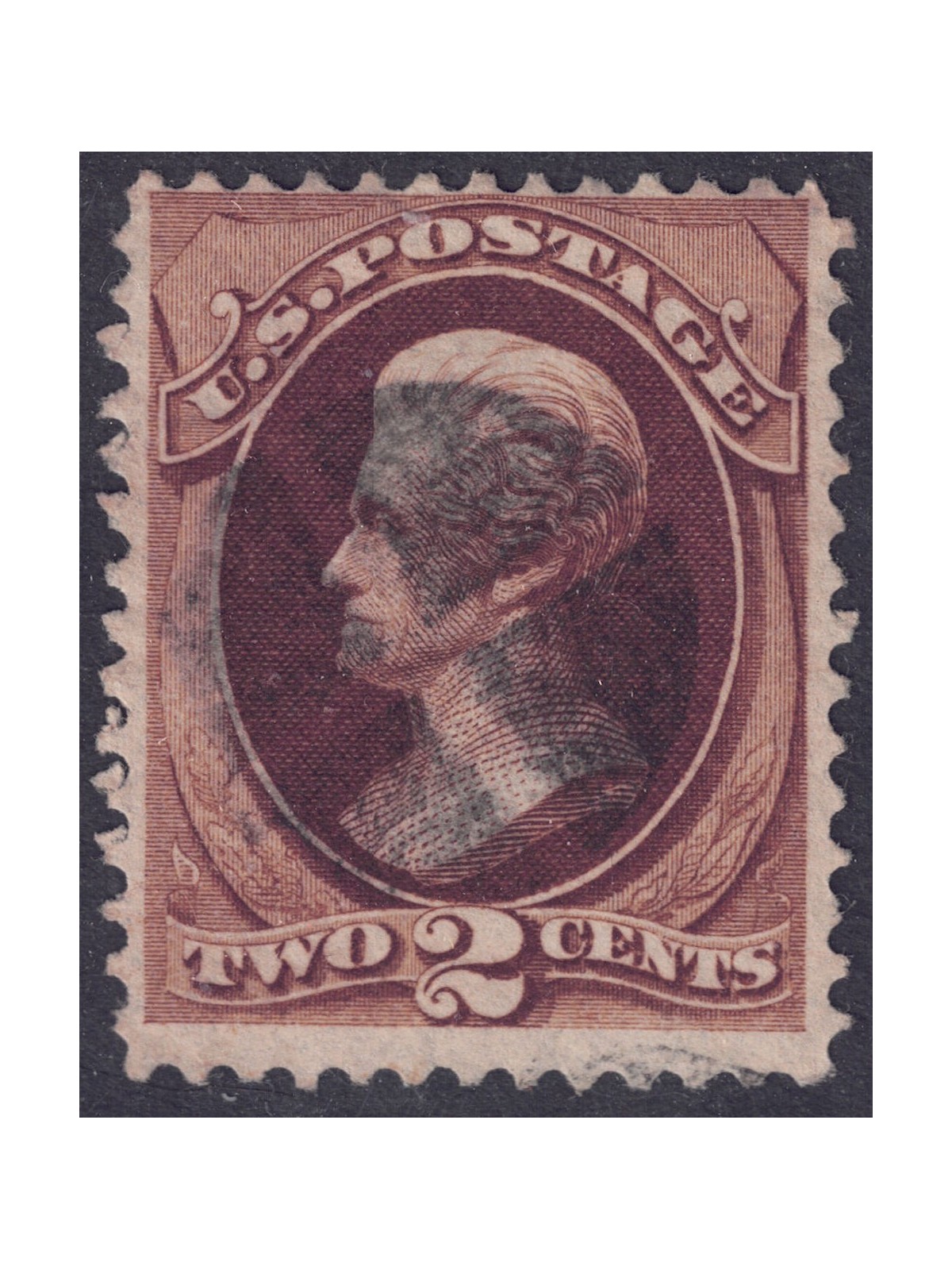 USA 1873 Andrew Jackson (2c red brown) us