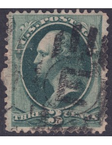 USA 1873 George Washington (3c verde) us