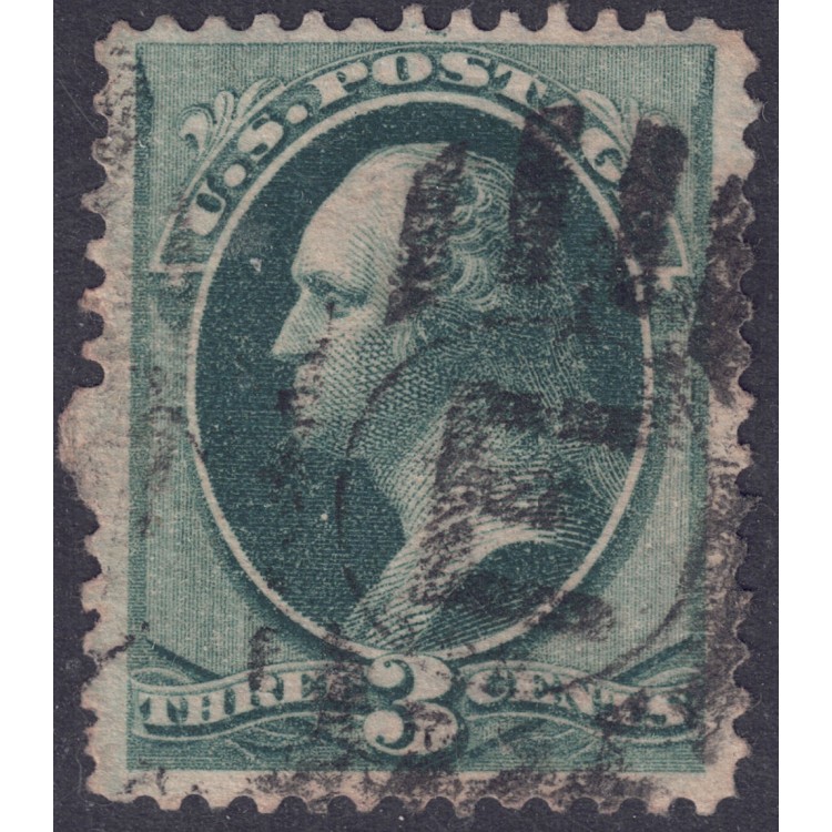 USA 1873 George Washington (3c green) us