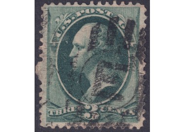 USA 1873 George Washington (3c green) us