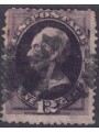 USA 1873 Henry Clay (12c violetto nero) us