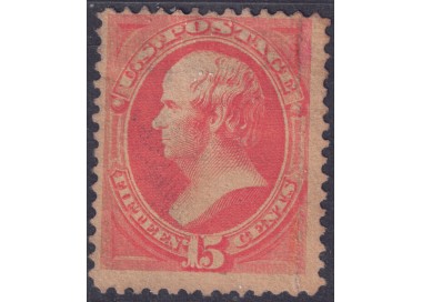 USA 1873 Daniel Webster (15c giallo arancio) us
