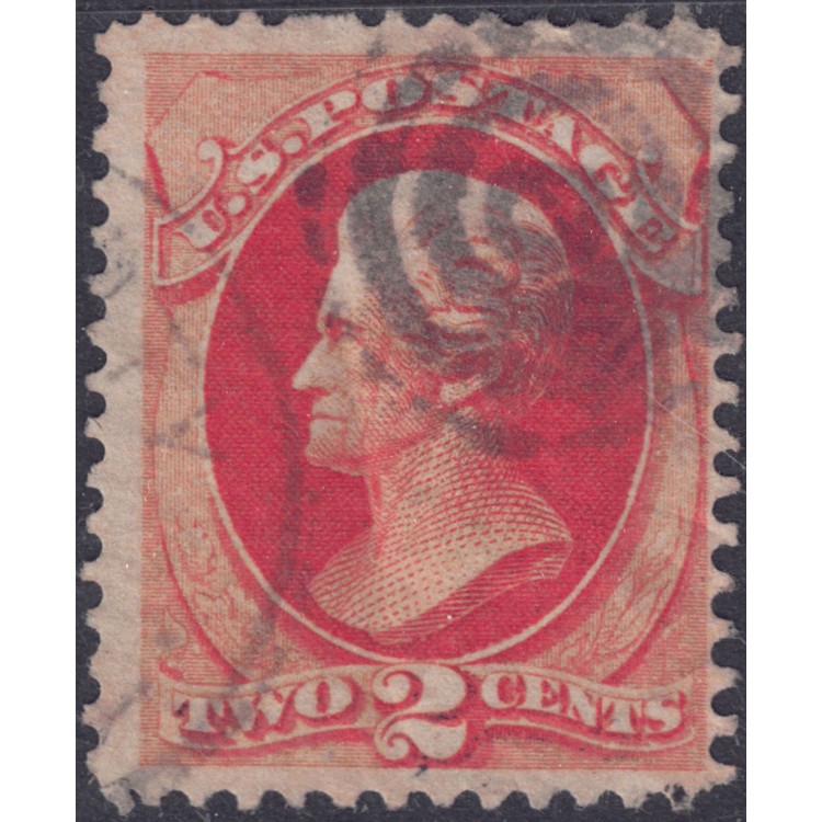 USA 1875 Andrew Jackson (2c vermilion) us