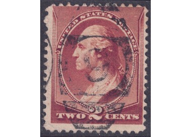 USA 1883 George Washington (2c rosso bruno) us