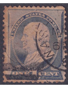 USA 1887 Benjamin Franklin (1c overseas) us