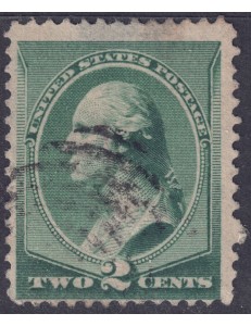 USA 1887 George Washington (2c green) us