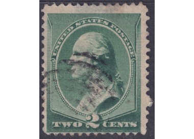 USA 1887 George Washington (2c verde) us