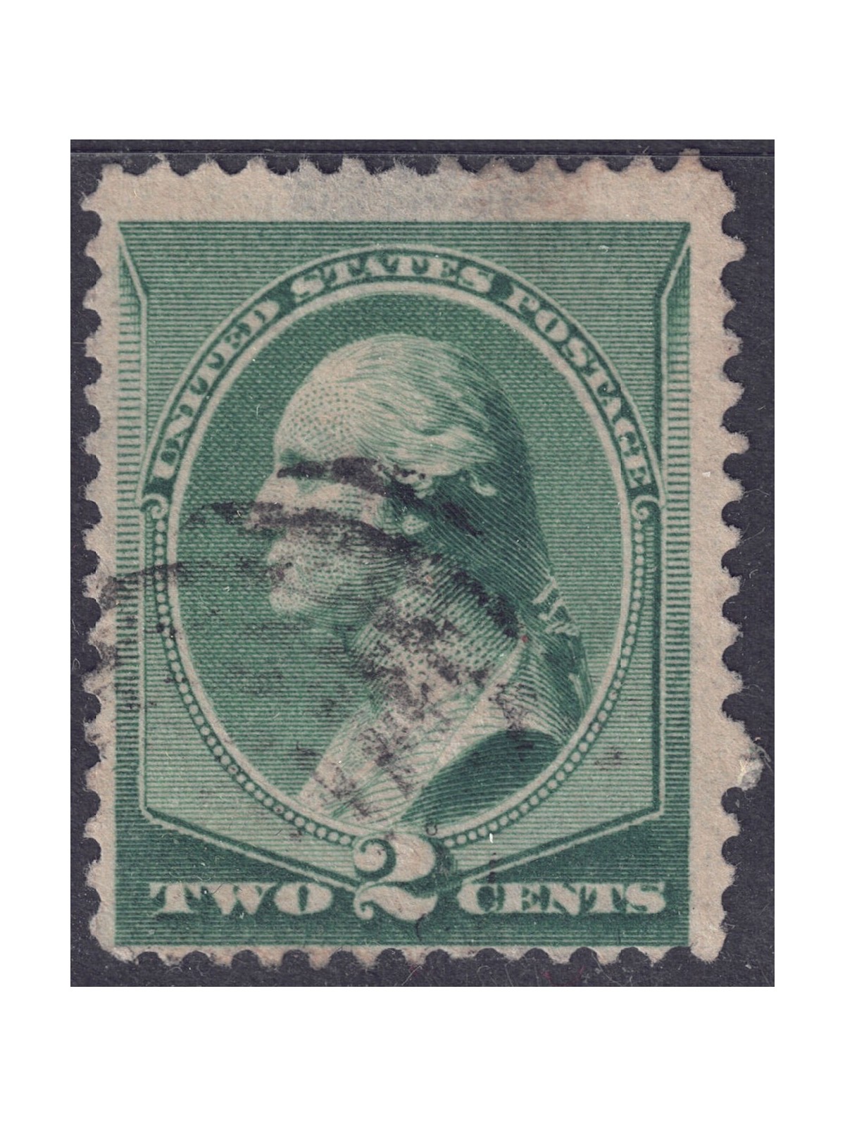 USA 1887 George Washington (2c green) us