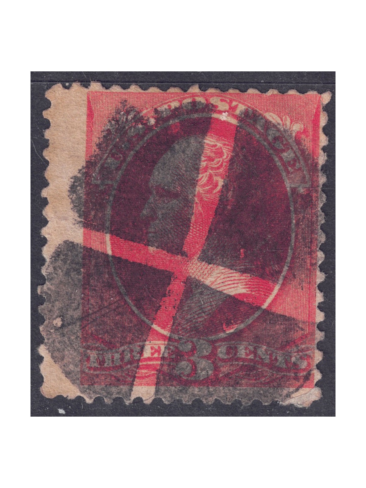 USA 1887 George Washington (3c vermilion) us