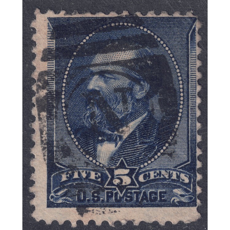 USA 1887 James Abram Garfield (5c indigo) us